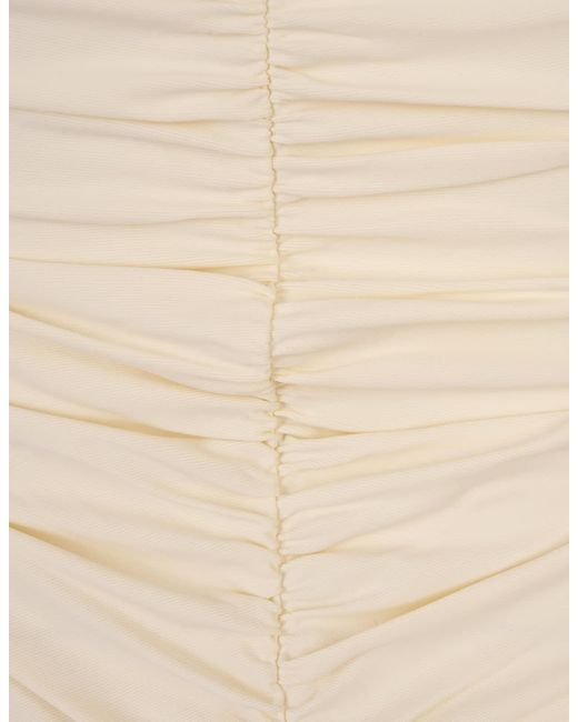 LaRevêche White Ivory Lillibet Mini Dress