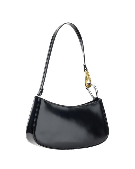 Staud White Ollie Shoulder Bag Calf Leather Bos Taurus