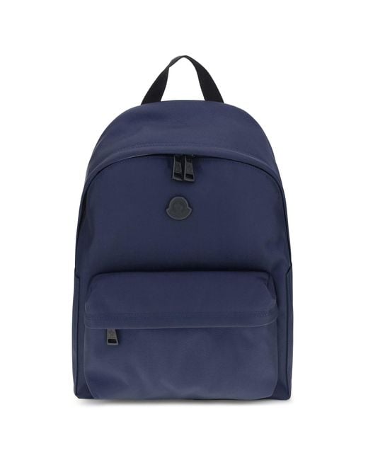 Moncler Blue Backpacks for men