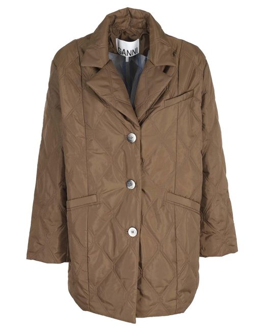 ganni ripstop viscose