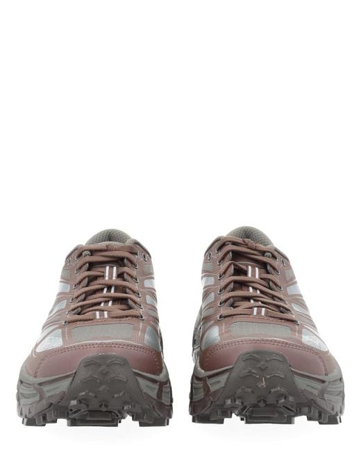 Hoka One One Gray Sneakers Mafate Speed 2 Textile Trainers