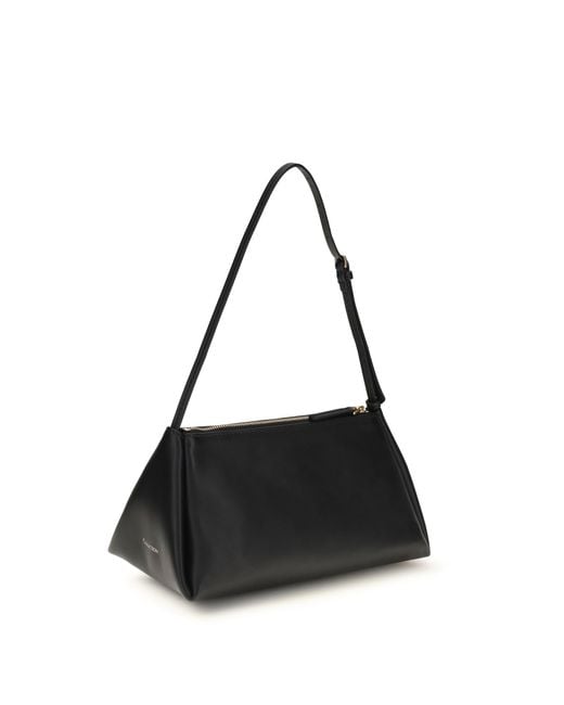 Calvin Klein Black Aurelis Handbag Calf Leather Bos Taurus Handbags
