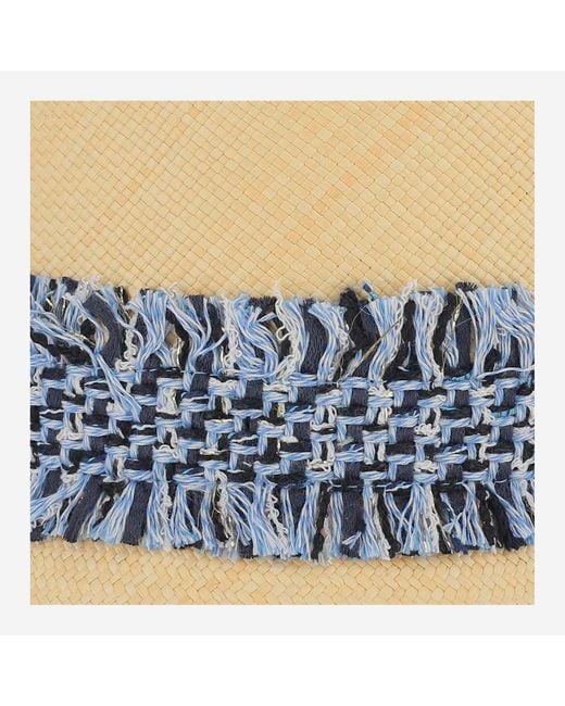 Maison Michel Blue Mini New Kendall Hat Brisa