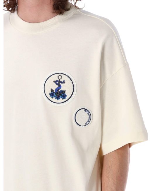 Emporio Armani White Crewneck T-Shirt for men