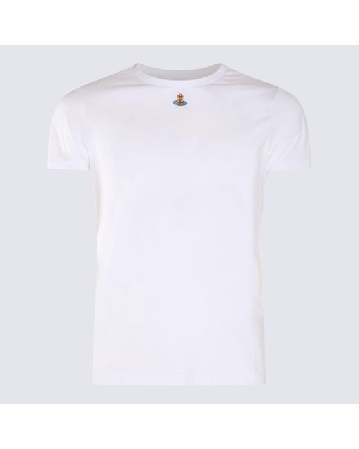Vivienne Westwood White Cotton T-shirt for men