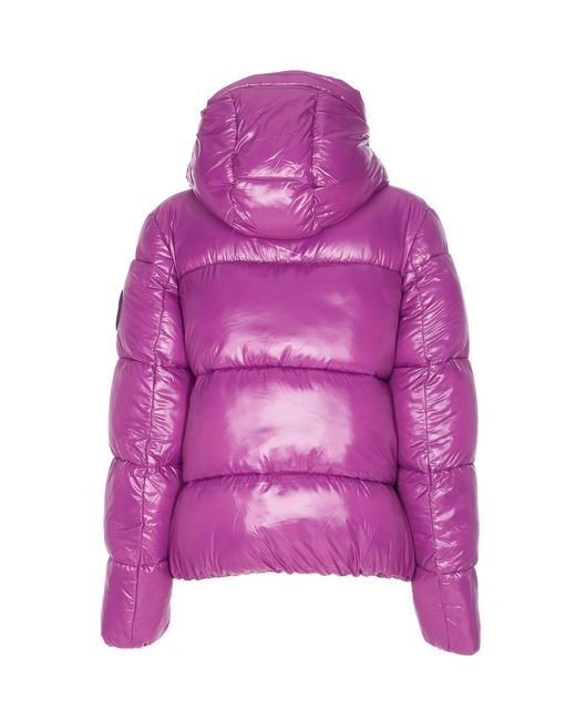 Save The Duck Purple Down Jacket