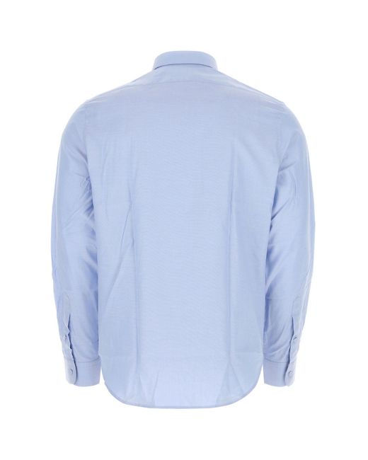 Gucci Blue Light- Poplin Shirt for men
