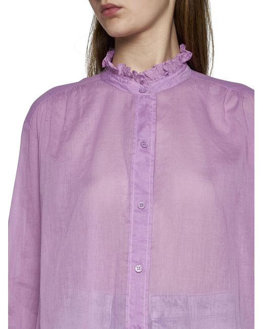 Isabel Marant Purple Shirt