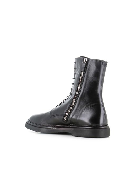 Alexander Hotto Black Lace-Up Boot 68636
