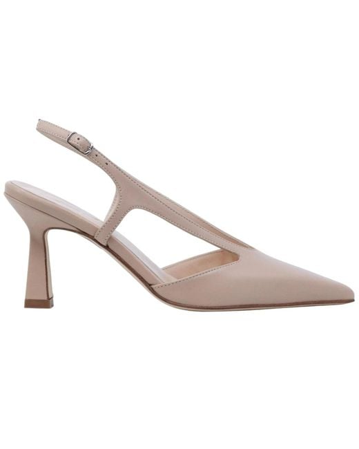 Anna F. White Chanel Leather Shoe