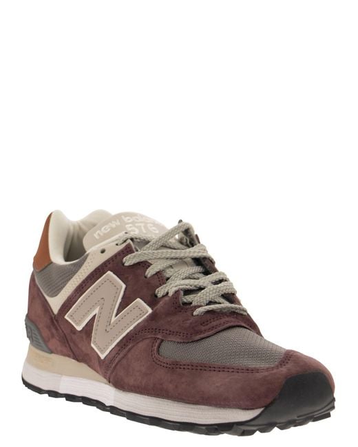 New Balance Brown 576 Sneakers for men