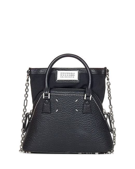 Maison Margiela Black 5Ac Classique Micro Shoulder Bag