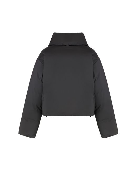 Alexander Wang Black Down Jacket Tech Fabric Polyester Puffer