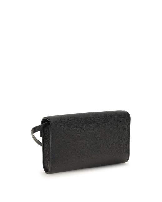 SAVETTE Black Shoulder Bag Symmetry Mini Calf Leather (Bos Taurus)