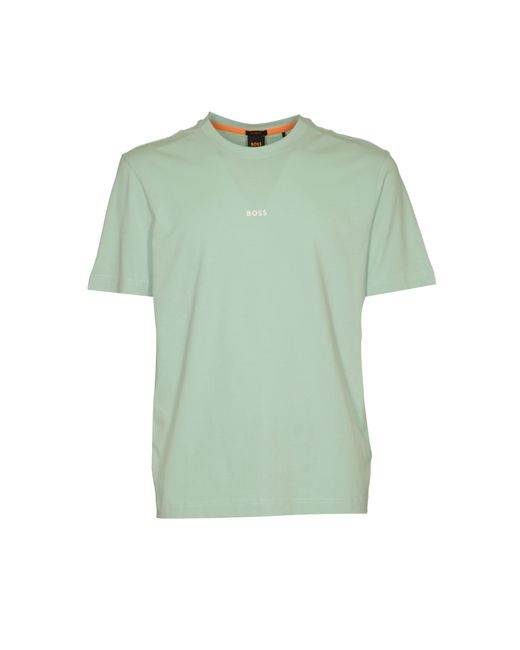 Boss Green Logo Round Neck T-Shirt for men