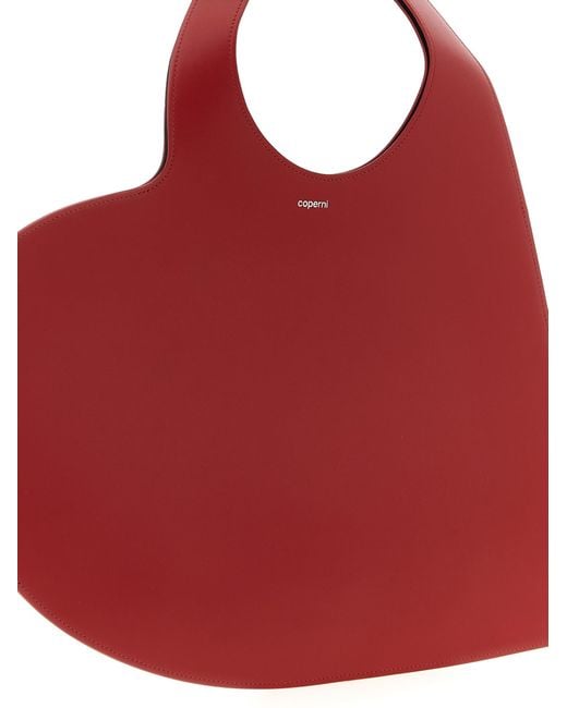 Coperni Red 'Heart' Shoulder Bag