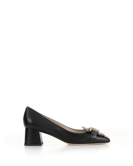 Tod's Black Kate Leather Pumps