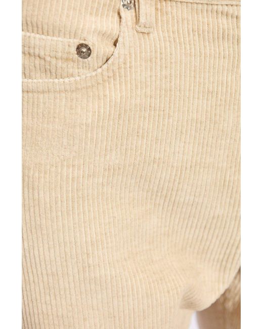 A.P.C. Natural 'jean' Corduroy Trousers, for men