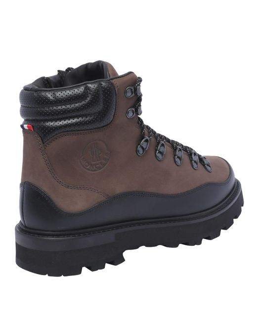 Moncler Brown Boots for men