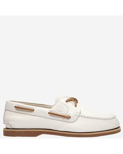 Timberland Metallic Loafers Classic Boat Leather