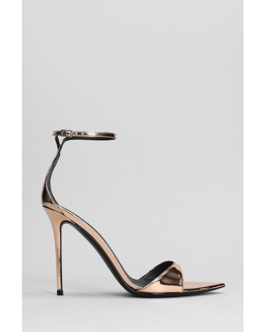 Giuseppe store gold sandals