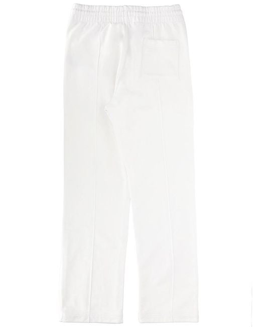 Casablanca White Jogger Pants Organic Cotton Trousers for men