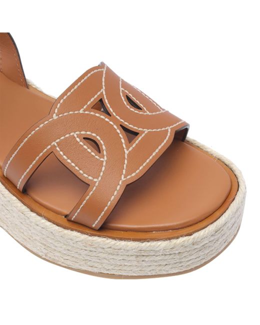 Tod's Brown Kate Wedges