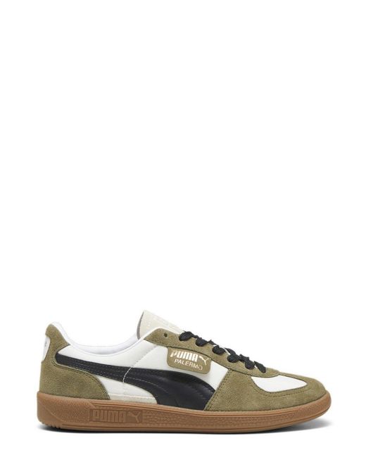 PUMA Green Palermo Og Lace-Up Sneakers for men