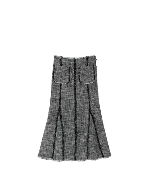 MSGM Gray Skirt