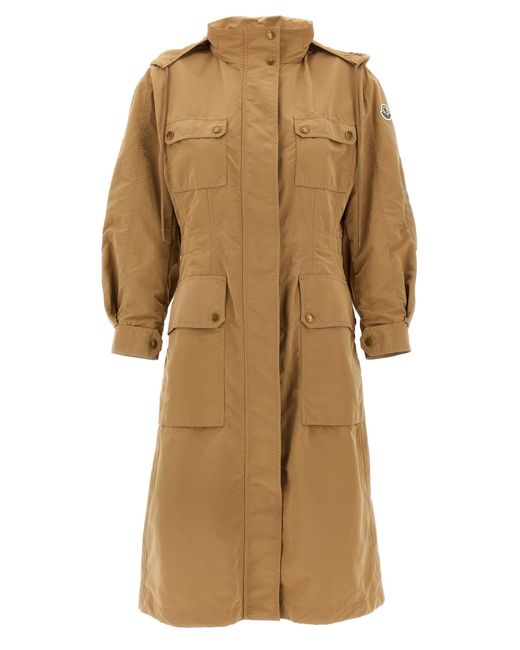 Moncler Natural Nantes Technical Parka