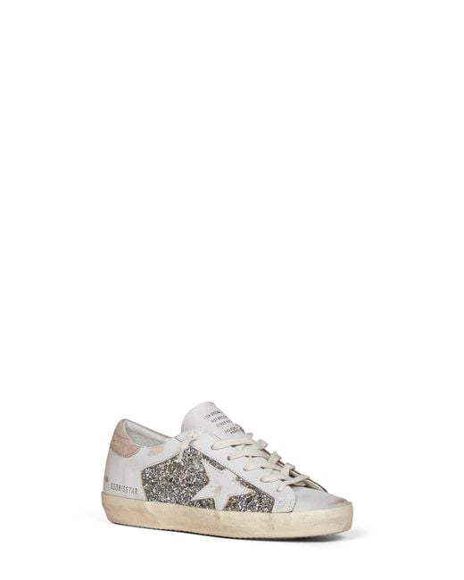 Golden Goose Deluxe Brand White Leather Sneakers Super-Star