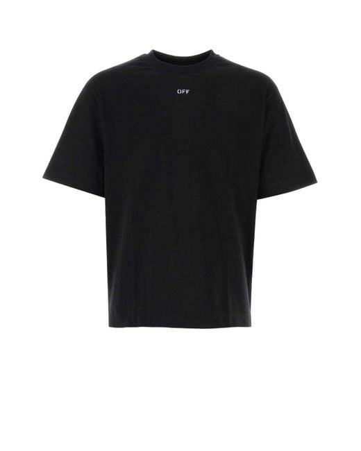 Off-White c/o Virgil Abloh Black T-shirt for men