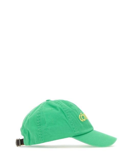 Polo Ralph Lauren Green Cotton Baseball Cap for men
