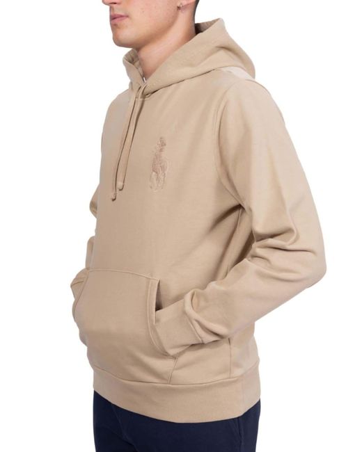 Ralph Lauren Men's Natural Sweatshirt With Logo