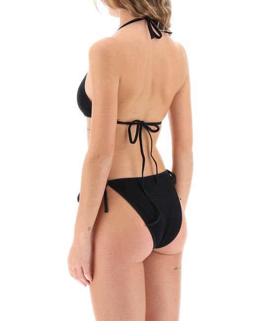 Hunza G Black Gina Bikini Set