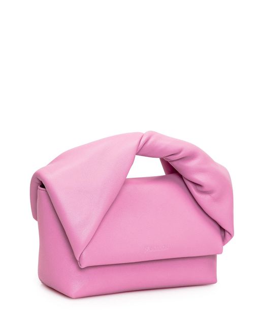J.W. Anderson Pink Twister Midi Bag