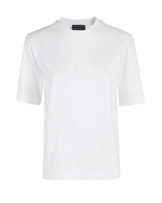 Moncler White Ss Tshirt