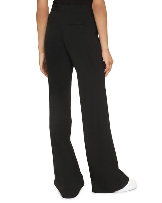 Stella McCartney Black Flared Trousers Wool