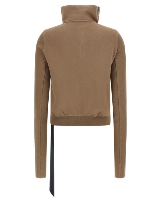 Rick Owens Natural 'Mountain Sweat' Sweatshirt