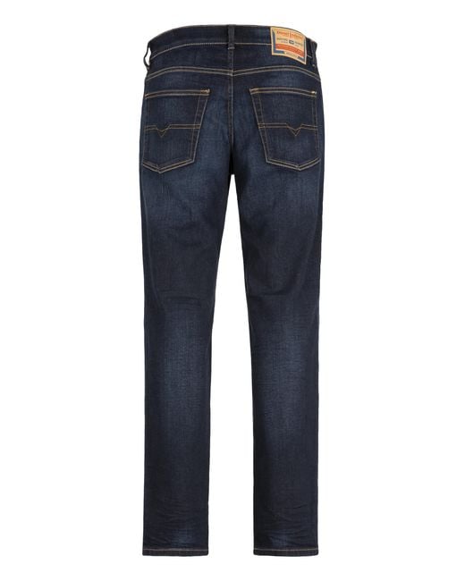 DIESEL Blue 2023 D-Finitive Regular Jeans Cotton & Straight-Leg for men