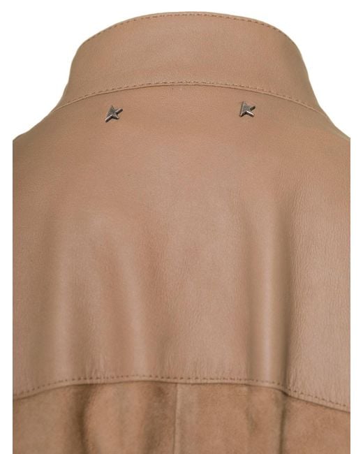 Golden Goose Deluxe Brand Natural Belted Trench Coat