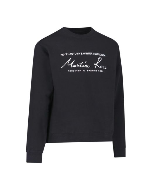 Martine Rose Black Sweater for men