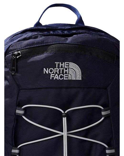 The North Face Blue Borealis Classic Backpack With Contrasting Logo Print for men