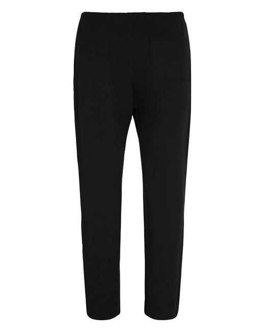 Local Authority Black Cotton Trousers Track Pants for men