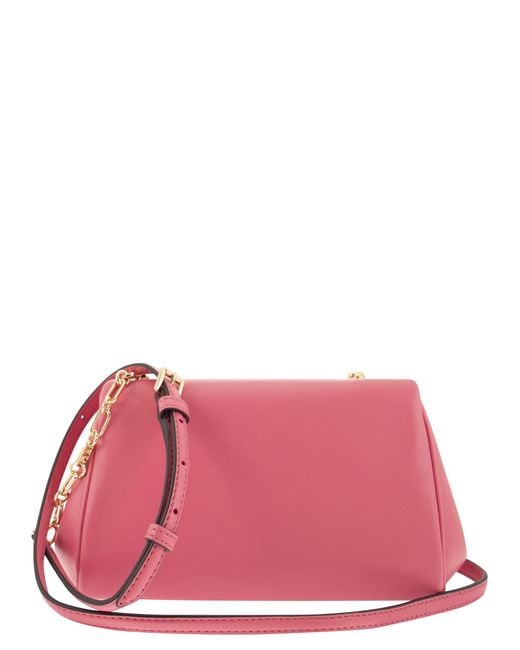 Pink michael kors purse clearance