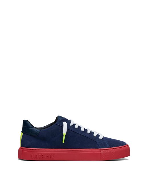 HIDE & JACK Blue Low Top Sneakers Essence Oil Calzature for men