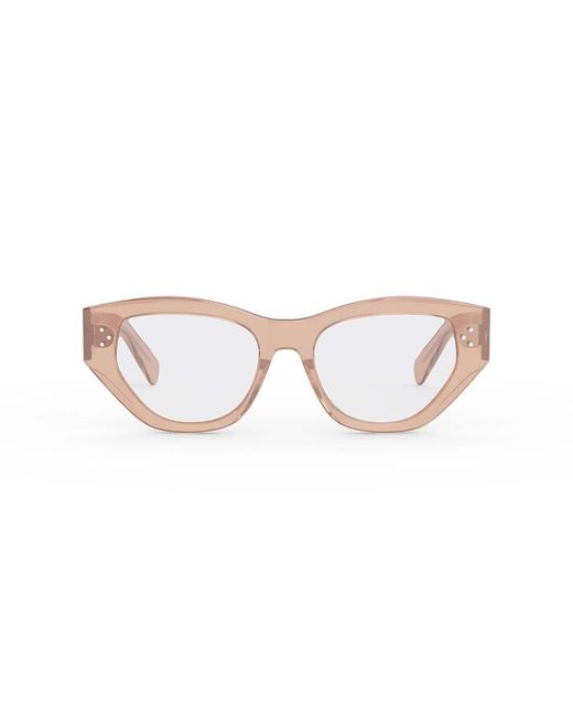 Céline Brown Cat-eye Framed Glasses