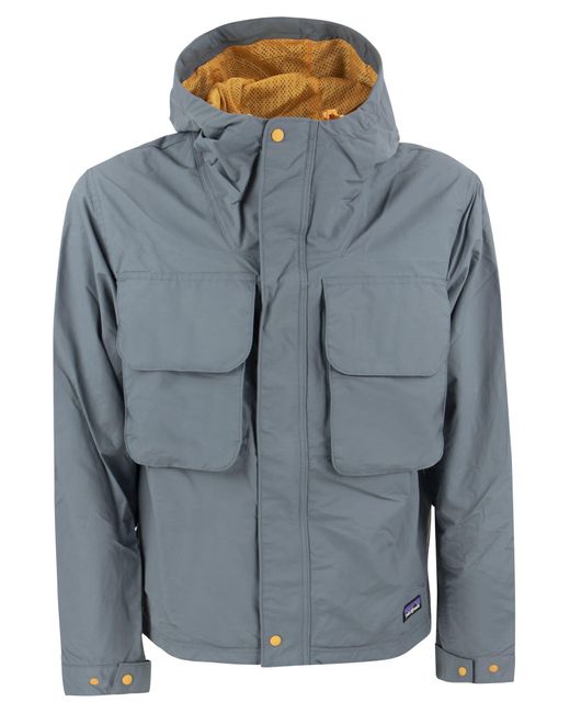 Patagonia Synthetic Isthmus Utility Jacket With Hood in Grey (Gray) for