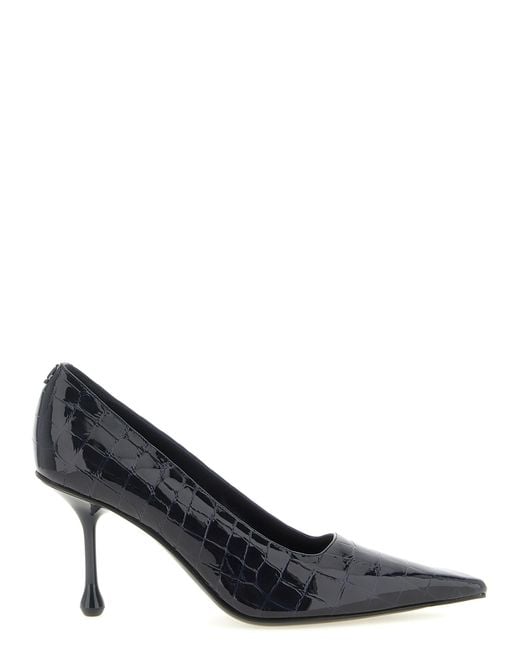 Jimmy Choo Blue Leather High Heel Pumps