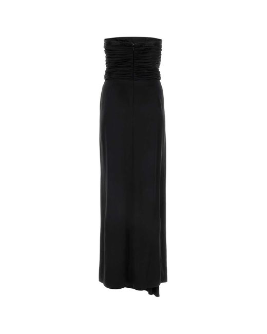 Giorgio Armani Black Long Dresses